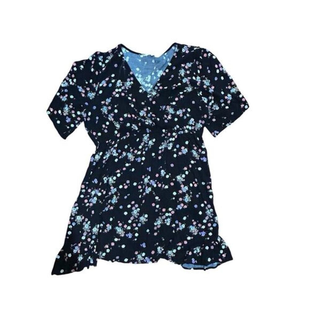 Rewind Women's Dress Size Xxl Black And Floral